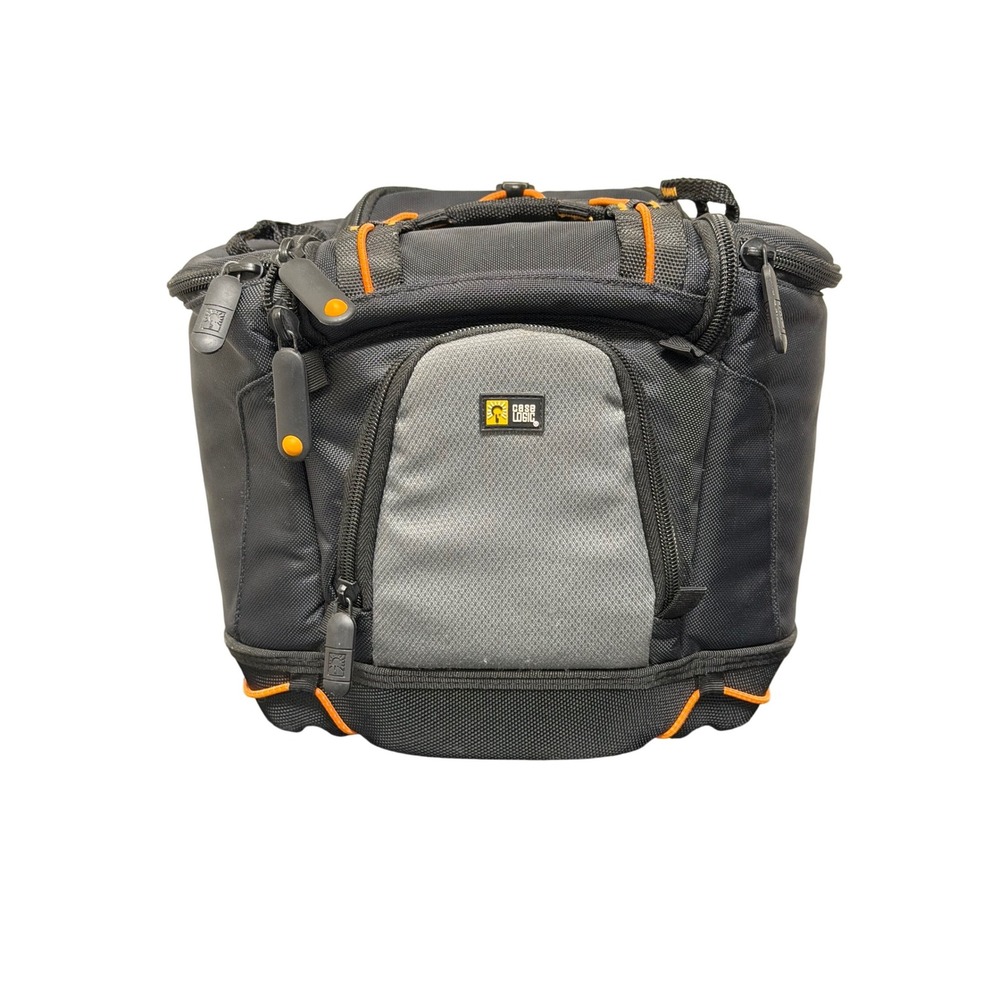 Case Logic SLR Camera Bag Unisex Medium‎ Black Orange Molded Base SLRC-202